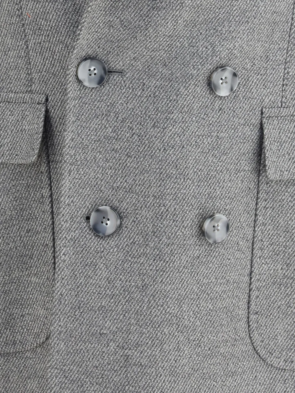 GI CAPRI Mantel met dubbele rij knopen Grijs