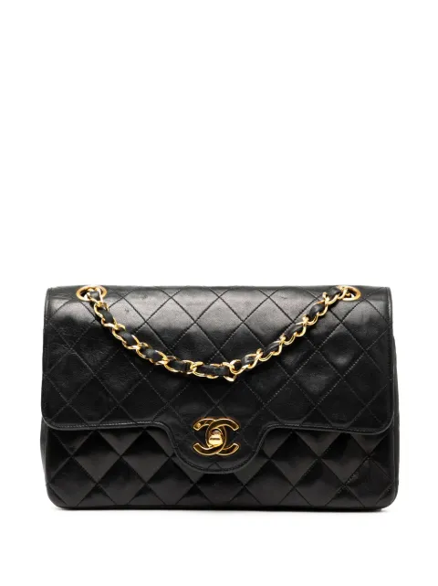 CHANEL Pre-Owned petit sac porté épaule matelassé Double Flap (1989-1991)