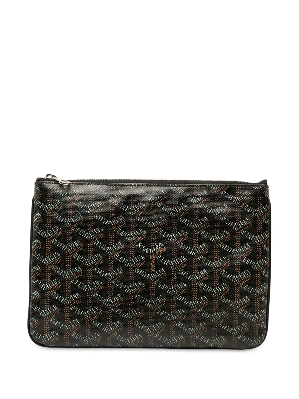 Goyard Pre-Owned 2019 Goyardine Senat PM pouch | Black | Image 1