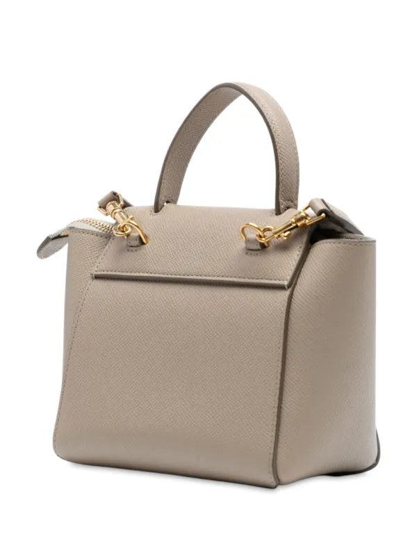 Celine Pre-Owned 2020 ピコ グレインカーフ ベルトバッグ サッチェル