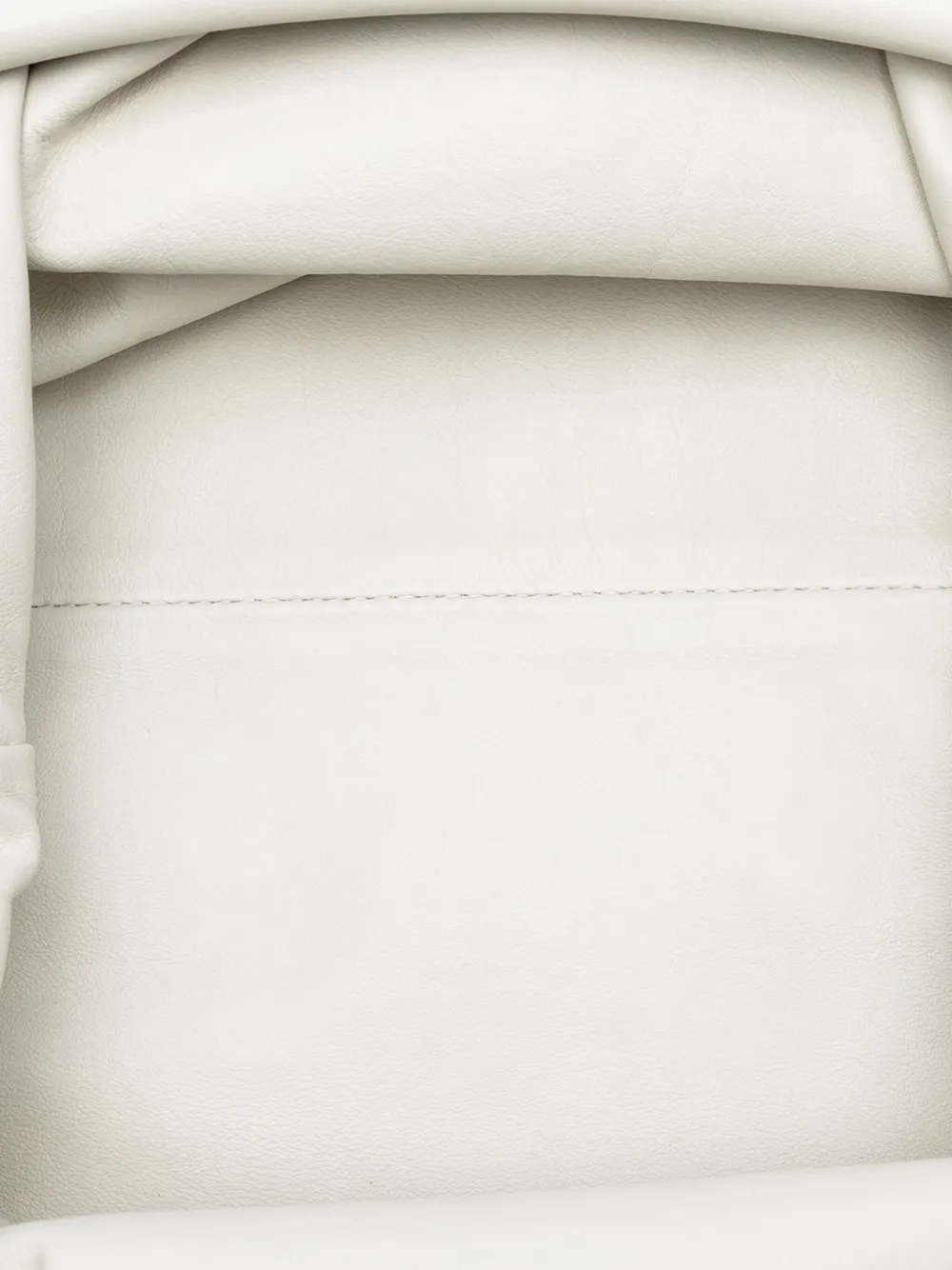 Pre-owned Bottega Veneta 2012-2025 Lambskin The Pouch Clutch Bag In White
