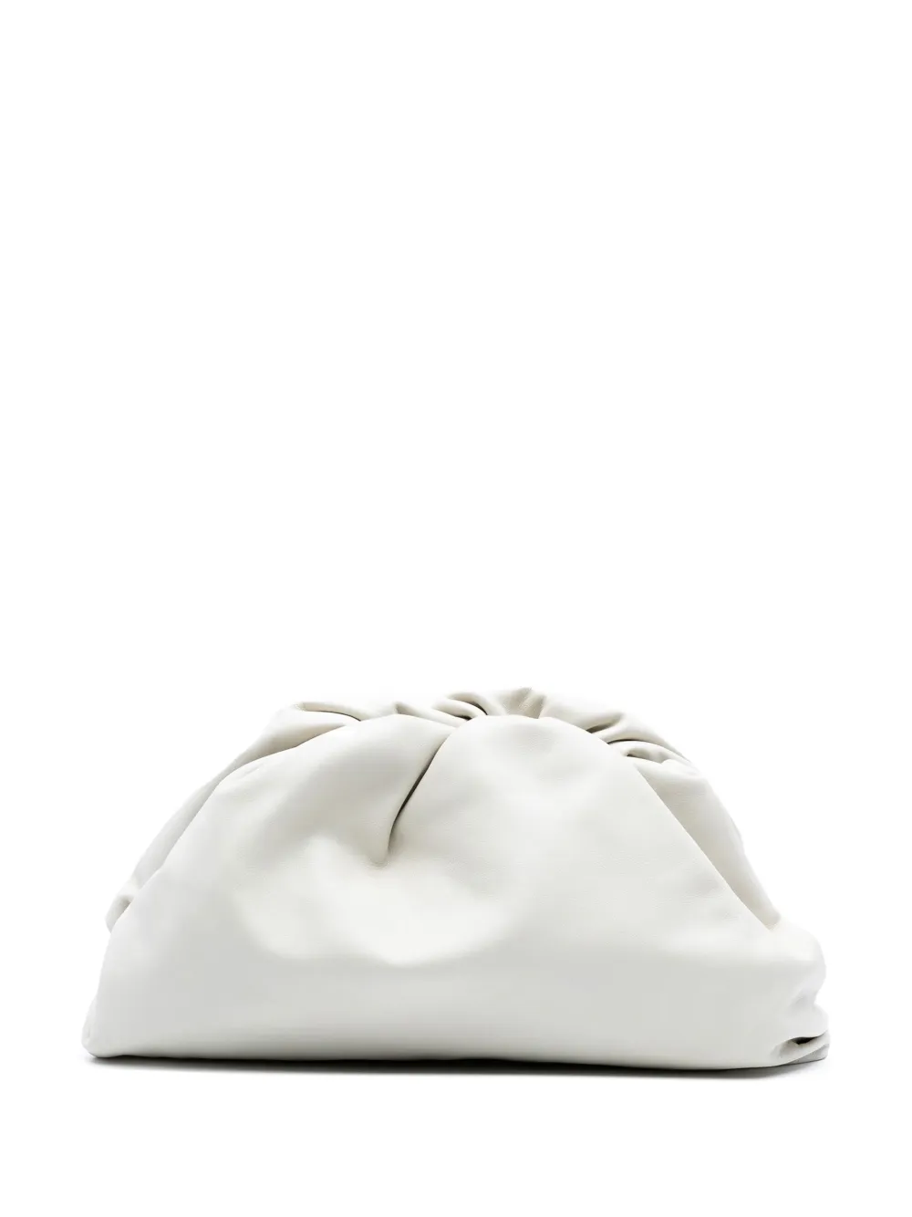 Bottega Veneta Pre-Owned 2012-2025 Lambskin The Pouch clutch bag | White | Image 1