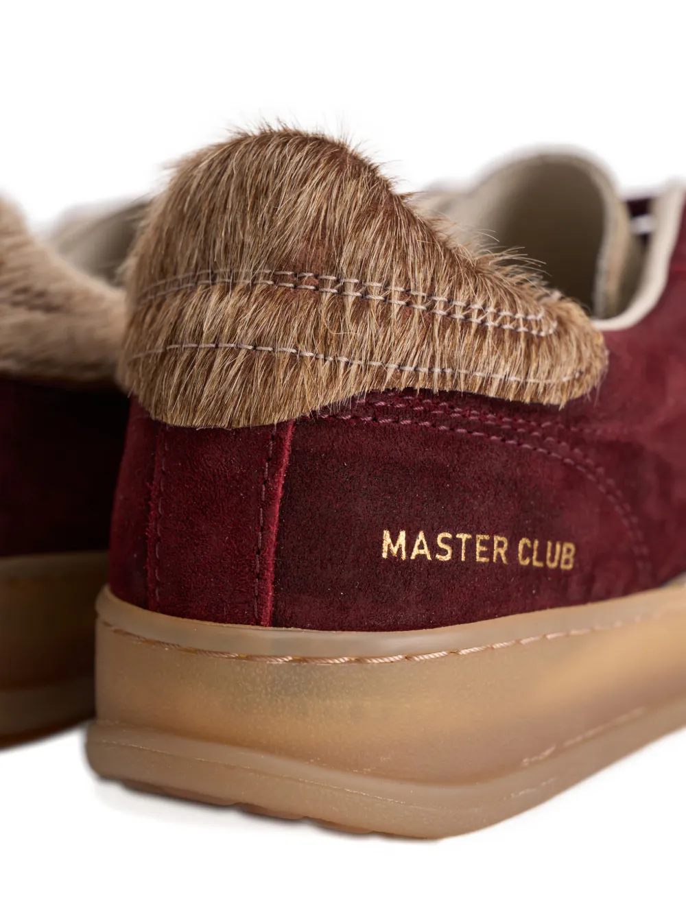 Moa Master Of Arts Lightning Bolt Detail Sneakers In Burgundy