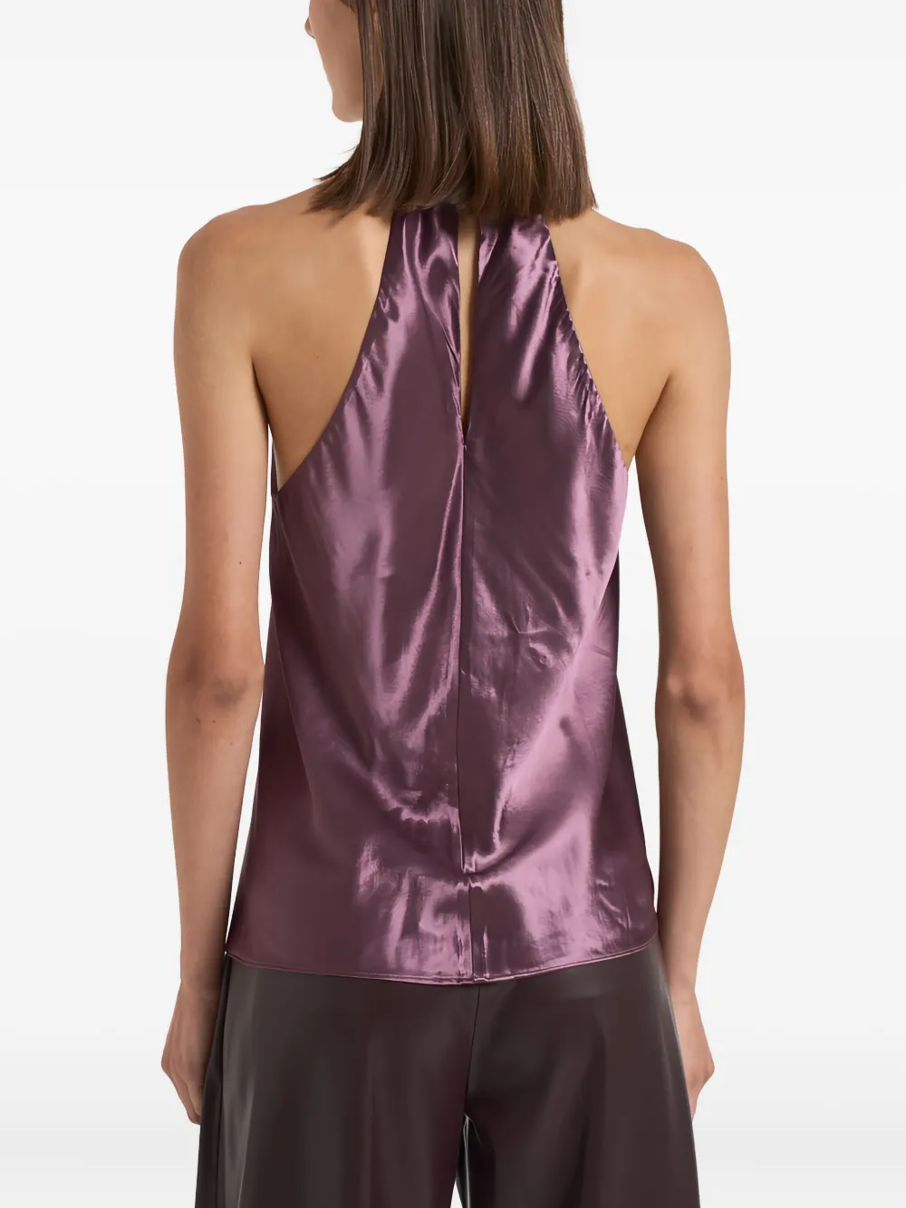 THE ANDAMANE Zeyne haltertop Paars