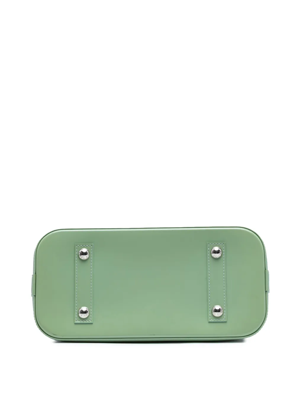 Pre-owned Louis Vuitton 2013 Electric Epi Alma Pm Handbag In Green