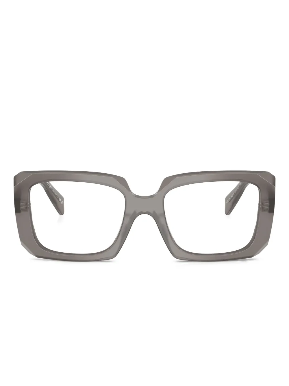 Prada Eyewear square-frame glasses | Grey | Image 1