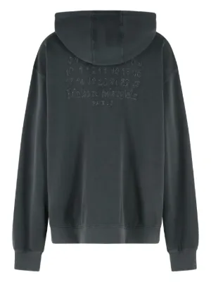Maison Margiela ジップアップ パーカー | グレー | FARFETCH JP