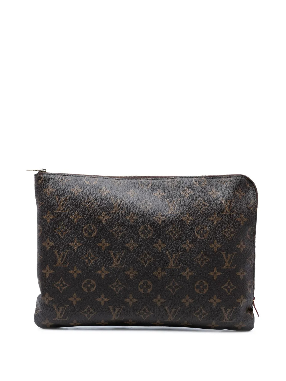Louis Vuitton Pre-Owned 2017 Monogram Etui Voyage MM clutch bag - ブラウン Louis Vuitton Pre-Owned 2017 Monogram Etui Voyage MM clutch bag - ブラウン