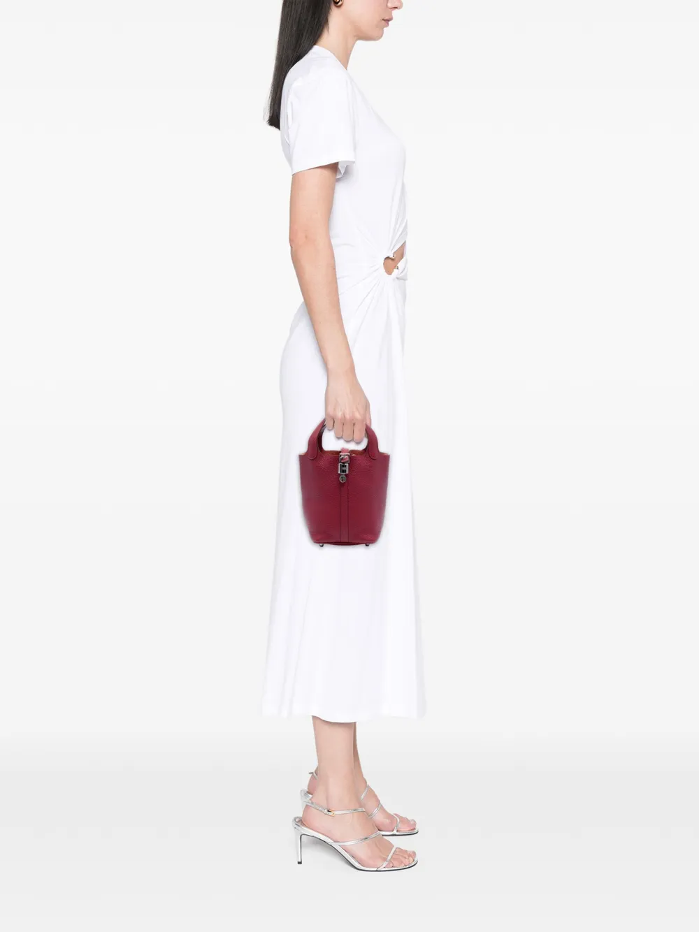 Hermès Pre-Owned 2015 Clemence Picotin Lock 18 handbag | Pre-Owned | Image 2