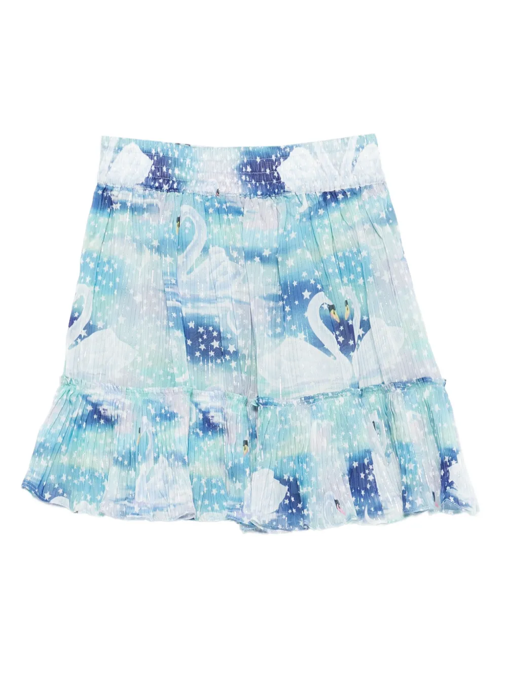 Stella McCartney Kids Plooirok Blauw