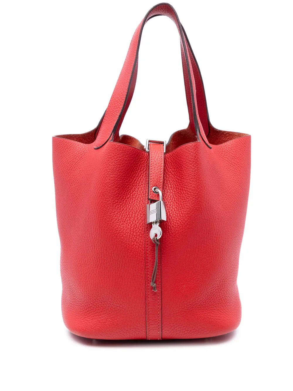 Hermès Pre-Owned bolsa de mano Clemence Picotin Lock 22 2017 | rojo | Image 1