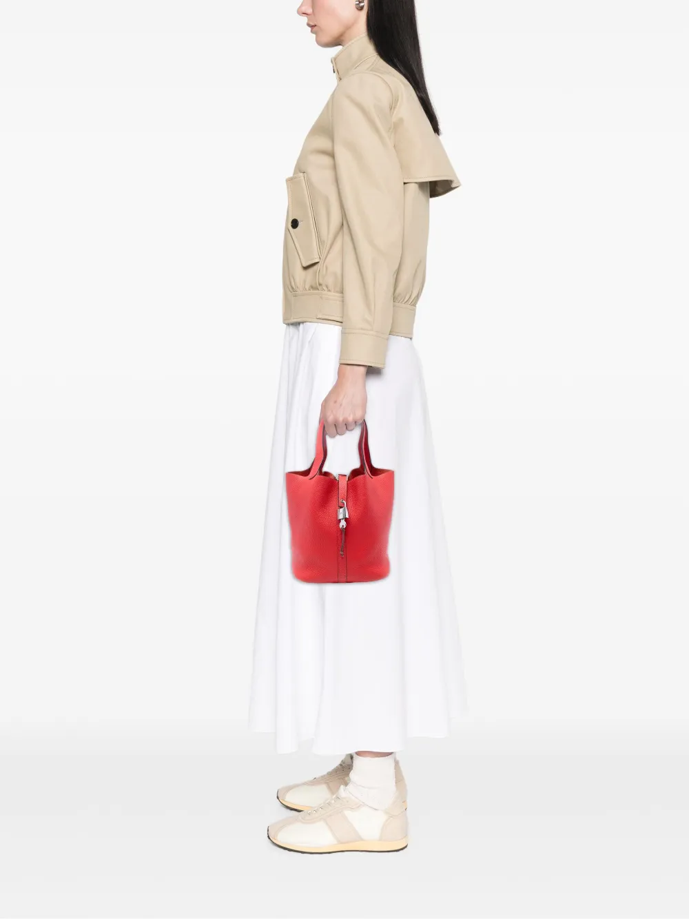 Hermès Pre-Owned bolsa de mano Clemence Picotin Lock 22 2017 | Estilos de archivo | Image 2