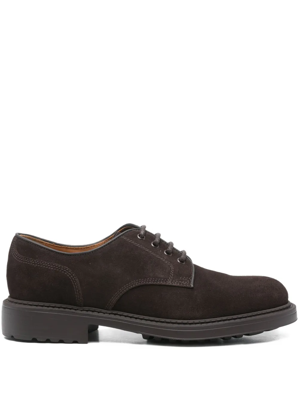 Doucal's suede Derby shoes Bruin