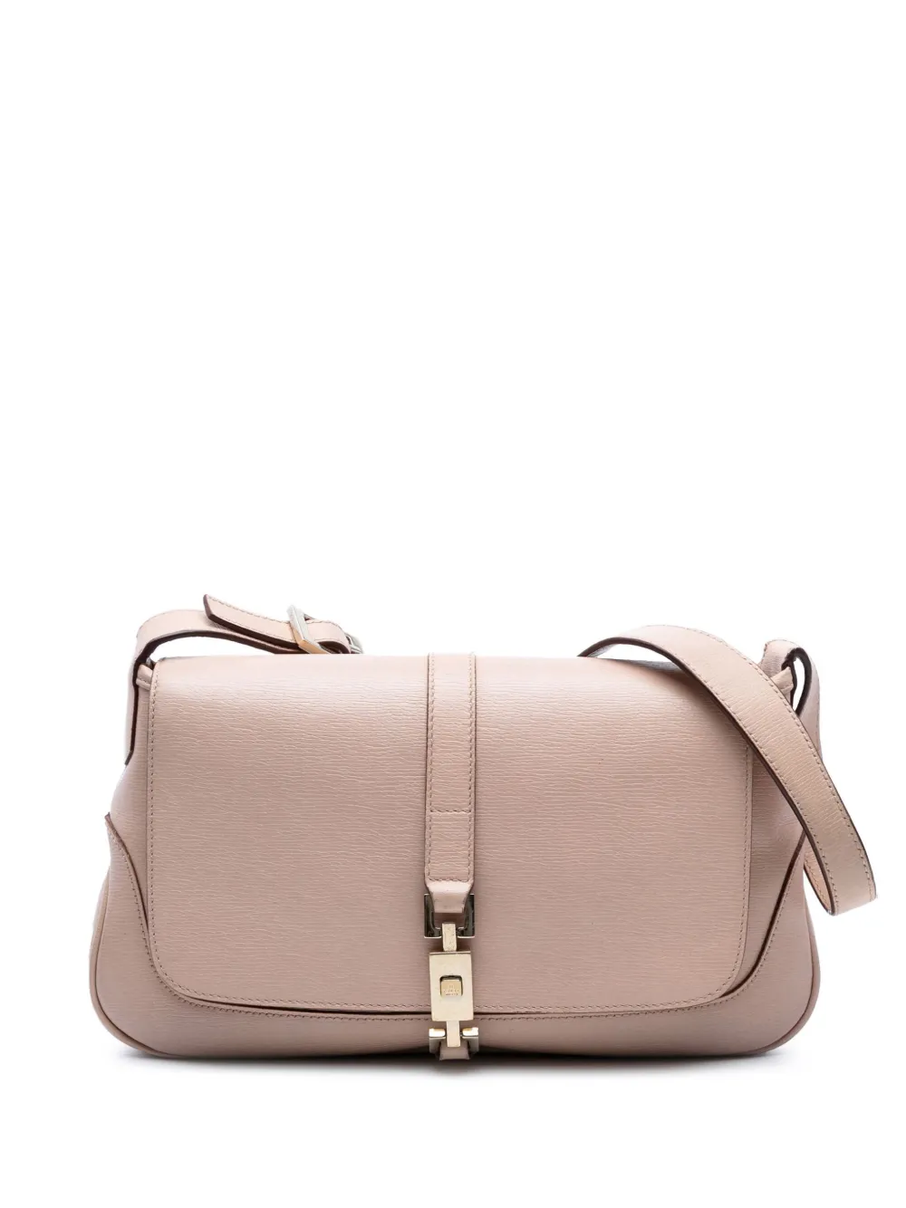 Gucci Pre-Owned 2000-2015 カーフスキン ジャッキー O フラップ ショルダーバッグ - ピンク