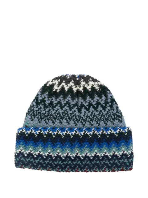 Missoni zigzag beanie hat