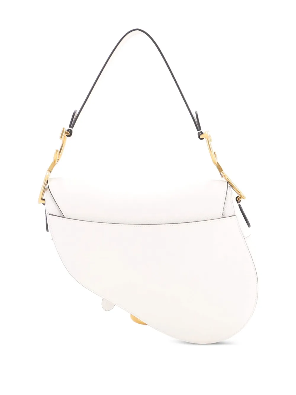 Christian Dior Pre-Owned Saddle Handbag with Strap Leather Medium shoulder bag | Pre-Owned | Image 2