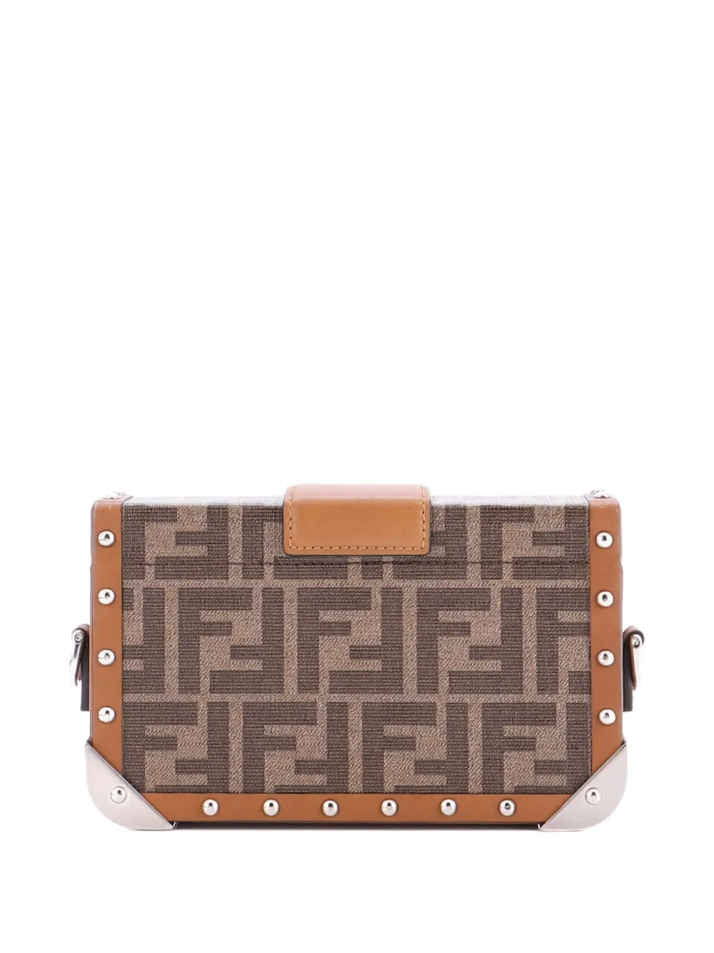 Fendi Pre-Owned Baguette Trunk Bag Zucca Coated Canvas Mini crossbody bag | Pre-Owned | Image 2
