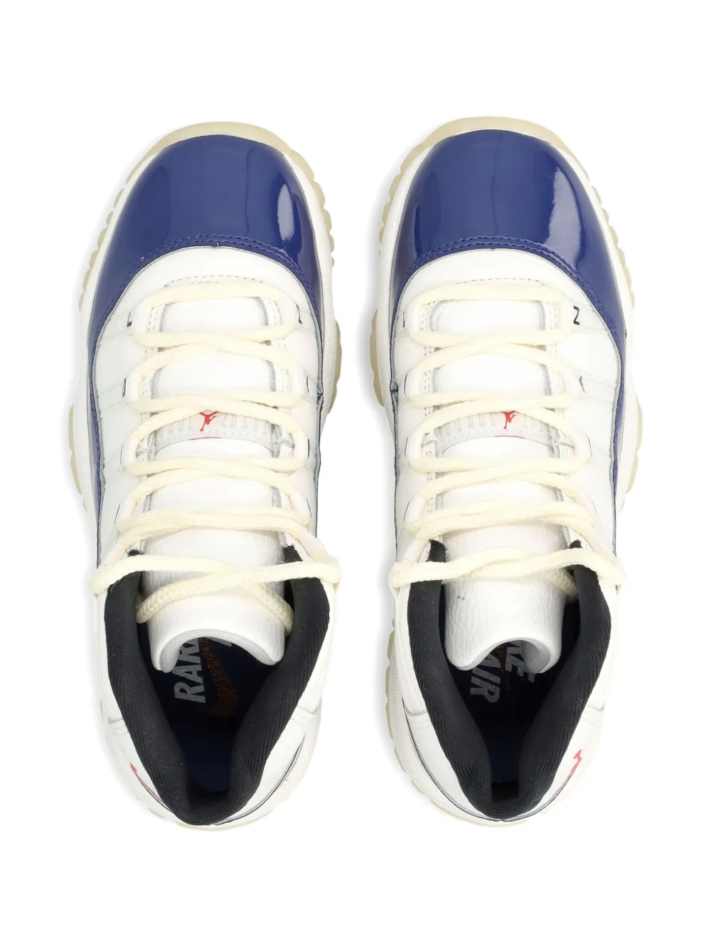 Nike Kids Air Jordan 11 Retro leather sneakers Wit