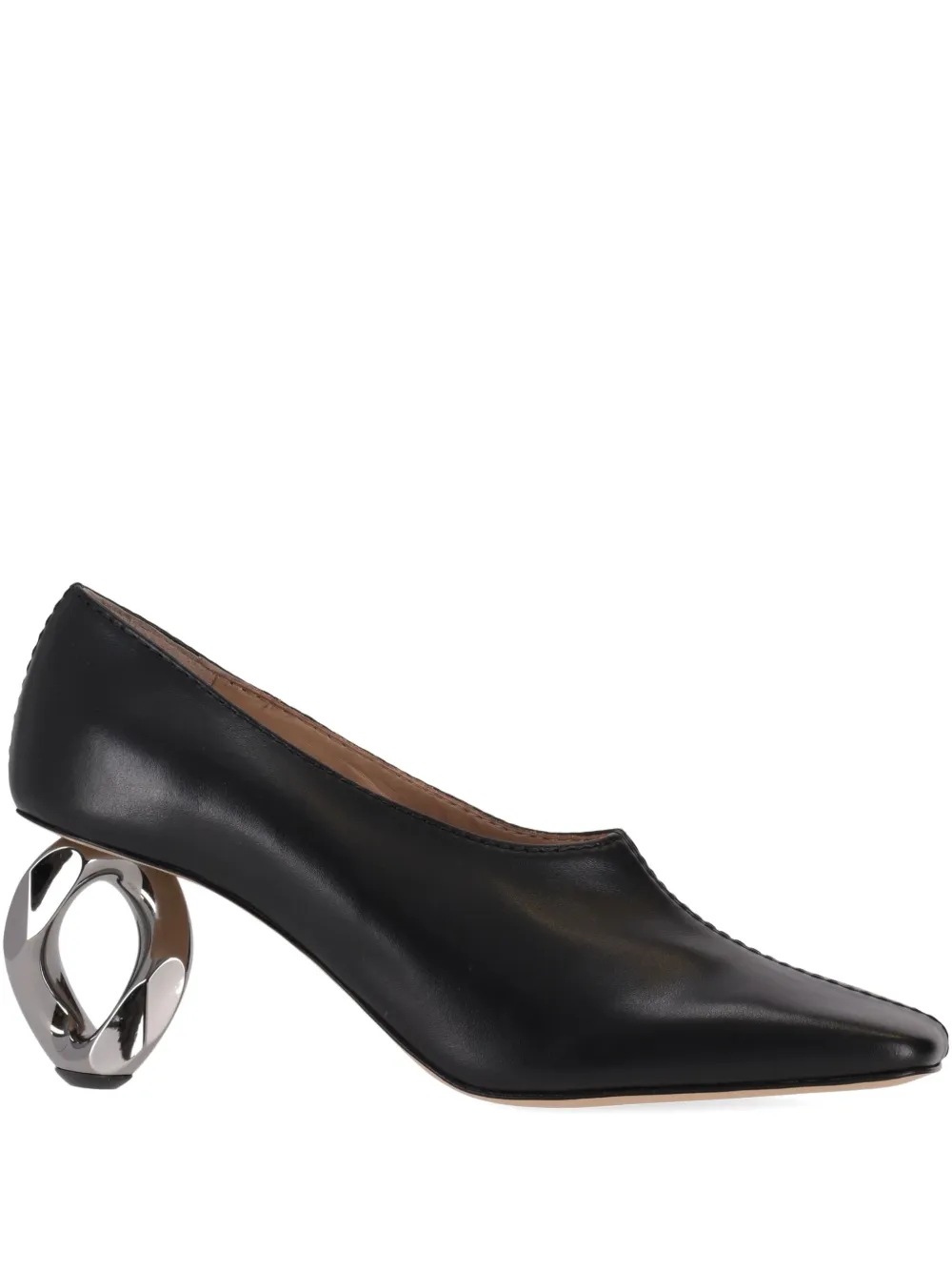 JW Anderson pointed-toe heeled pump | Black | Image 1