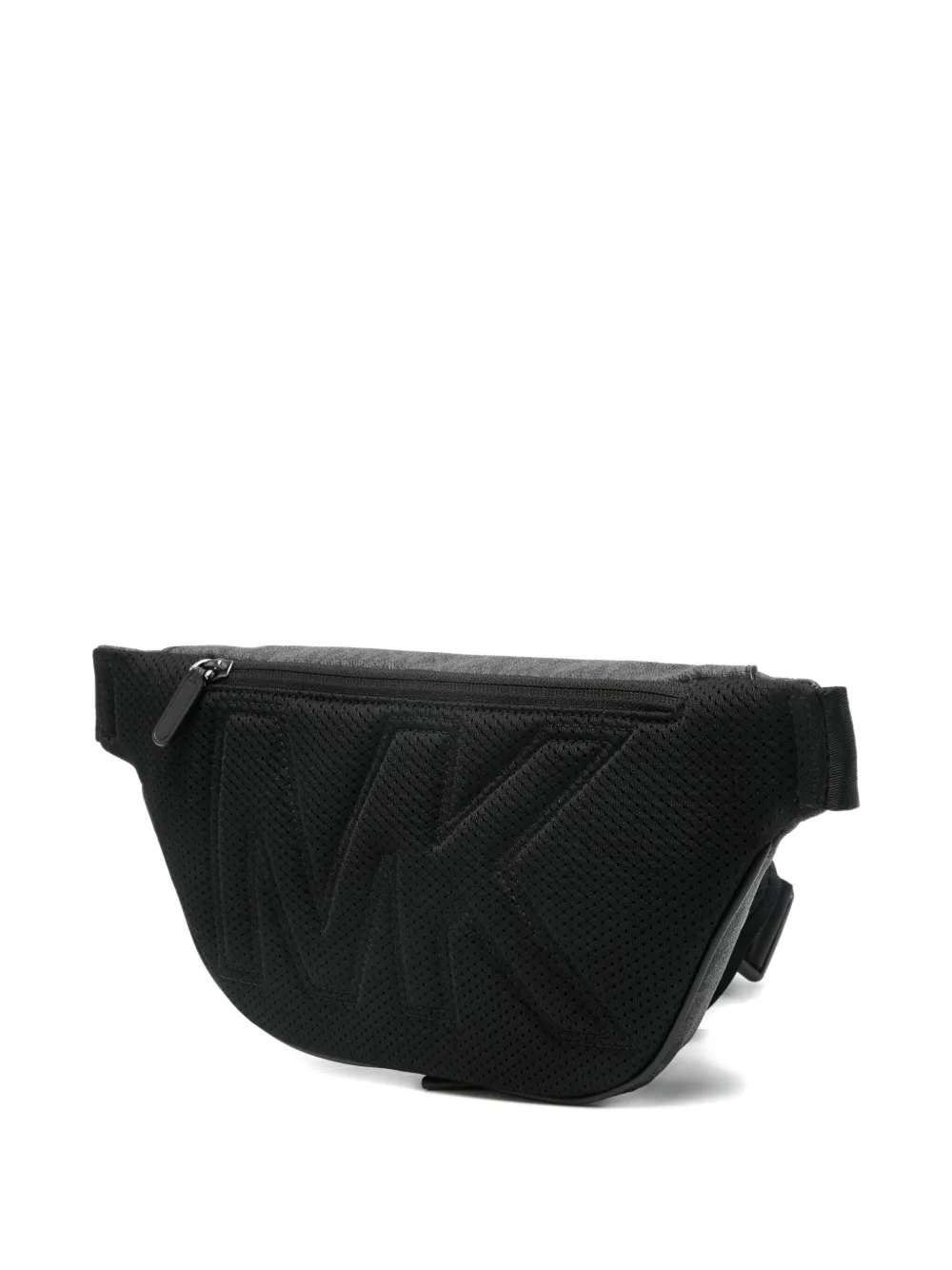 Michael Kors Hudson Logo Buckle Belt Bag In Gray