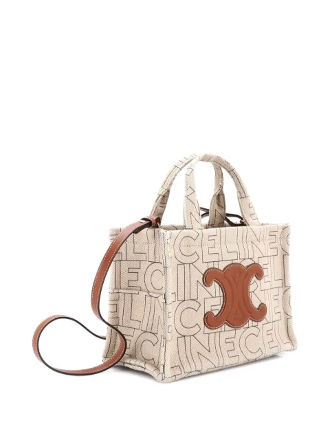 Celine Pre-Owned Cabas Thais Triomphe Printed Canvas Small tote bag