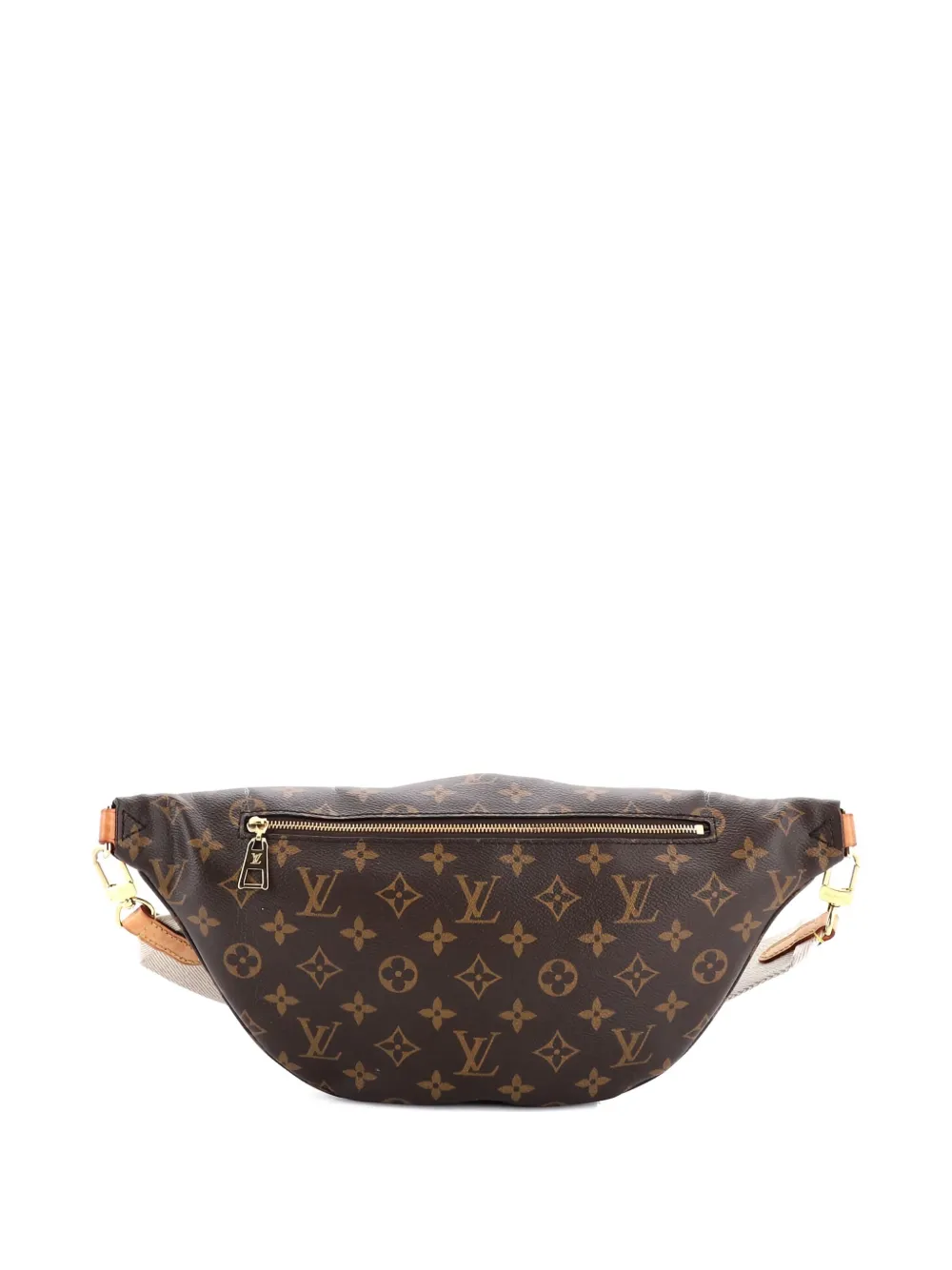 Pre-owned Louis Vuitton High Rise Bum Bag Monogram Canvas Belt Bag In Brown