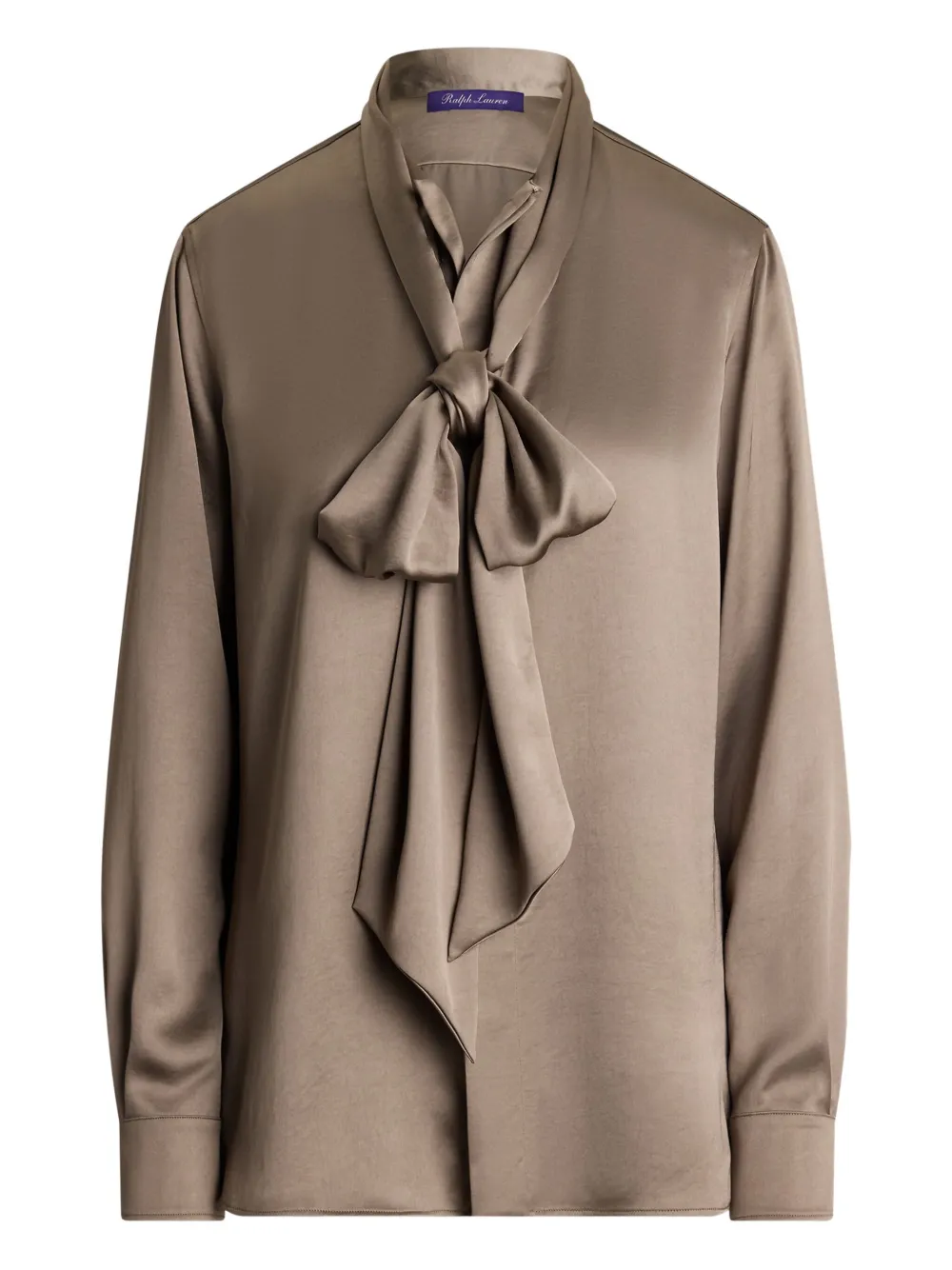 Ralph Lauren Bow-detail Blouse In Neutral
