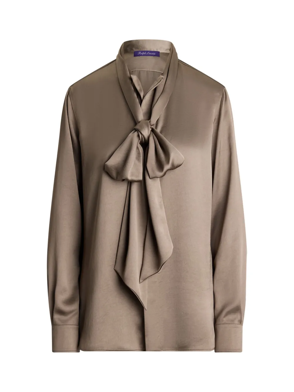 Ralph Lauren Bow-detail Blouse In Neutral