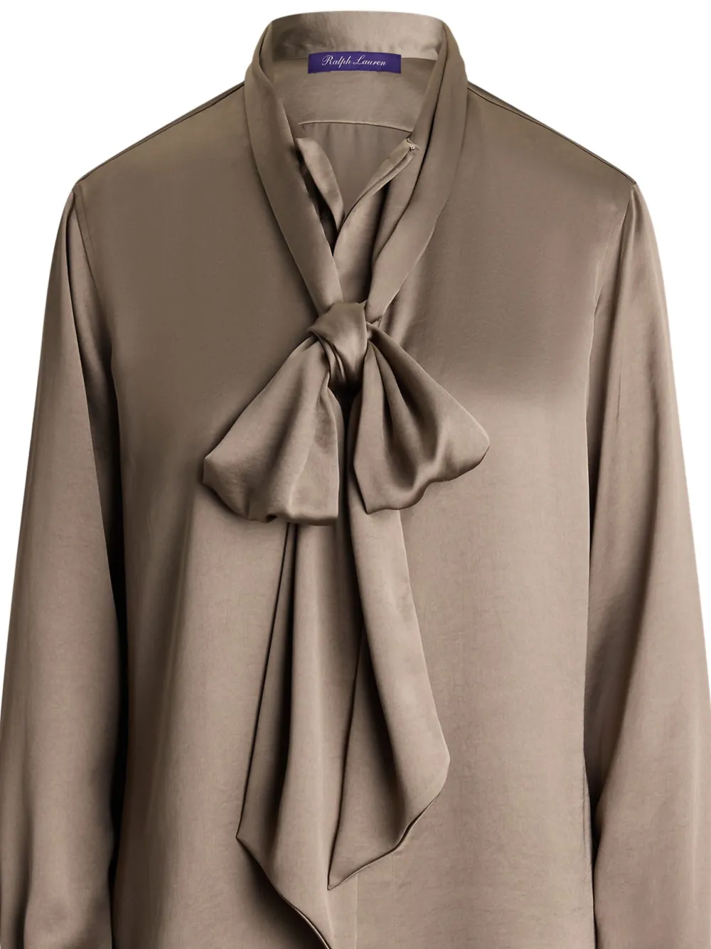 Ralph Lauren Collection bow-detail blouse - Beige