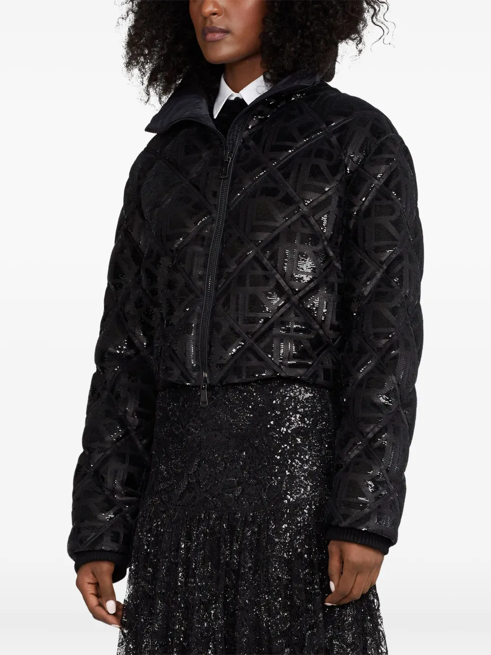 Ralph Lauren Collection Jas met ritssluiting Zwart