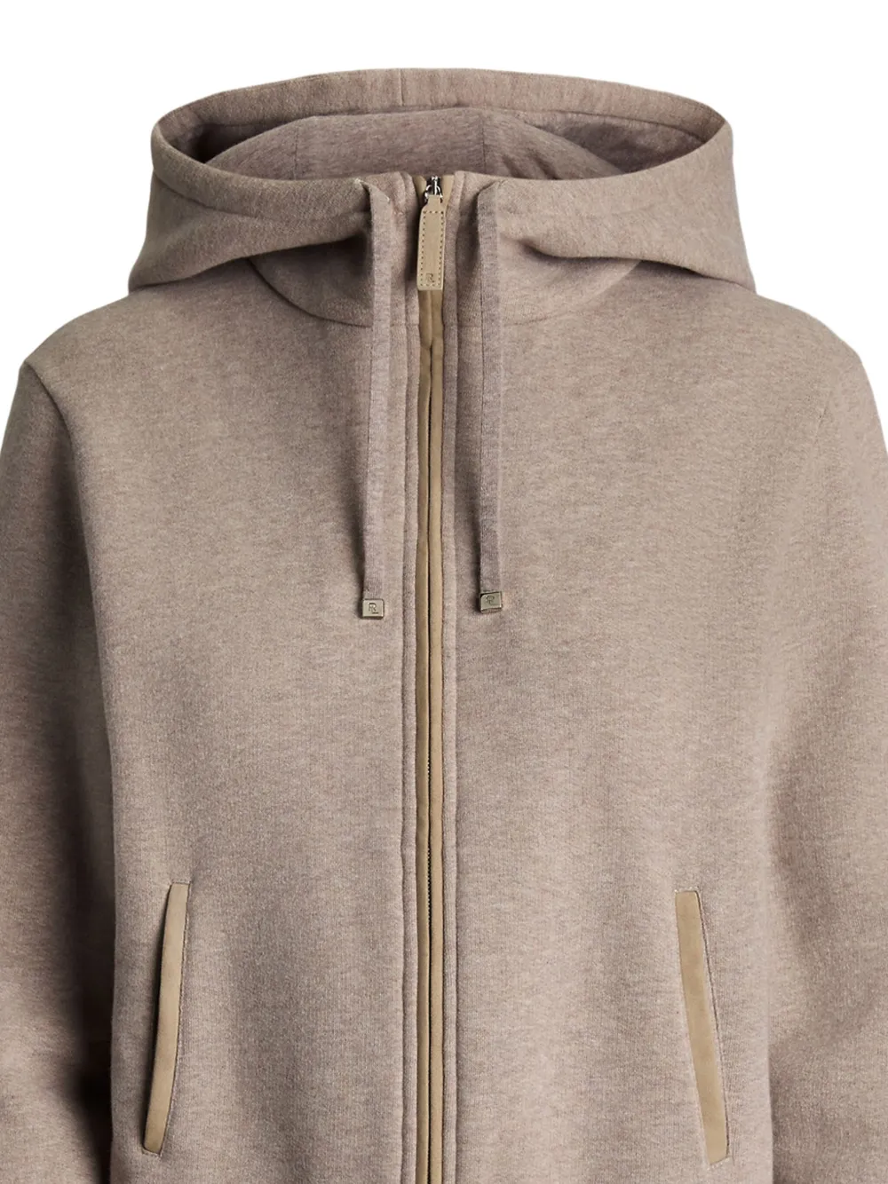Ralph Lauren Collection zip-up hoodie - Beige