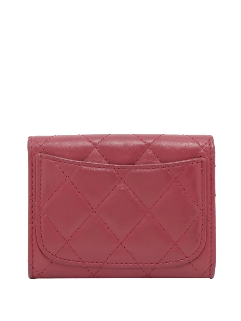 CHANEL Pre-Owned 2019 Reissue 2.55 Quilted Lambskin Trifold Wallet small wallets | Image 2