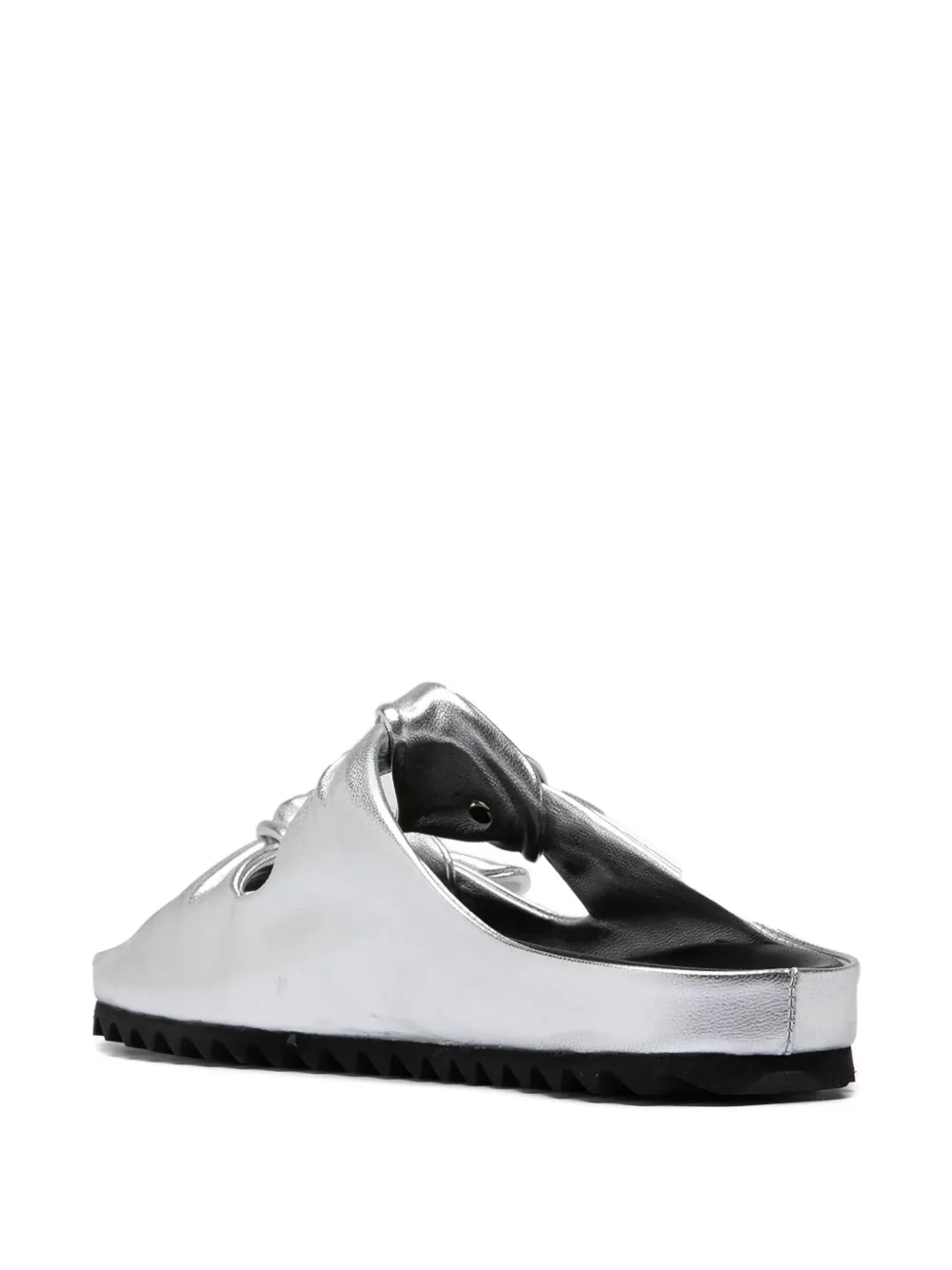 Officine Creative Pelagie 010 geknoopte sandalen Zilver