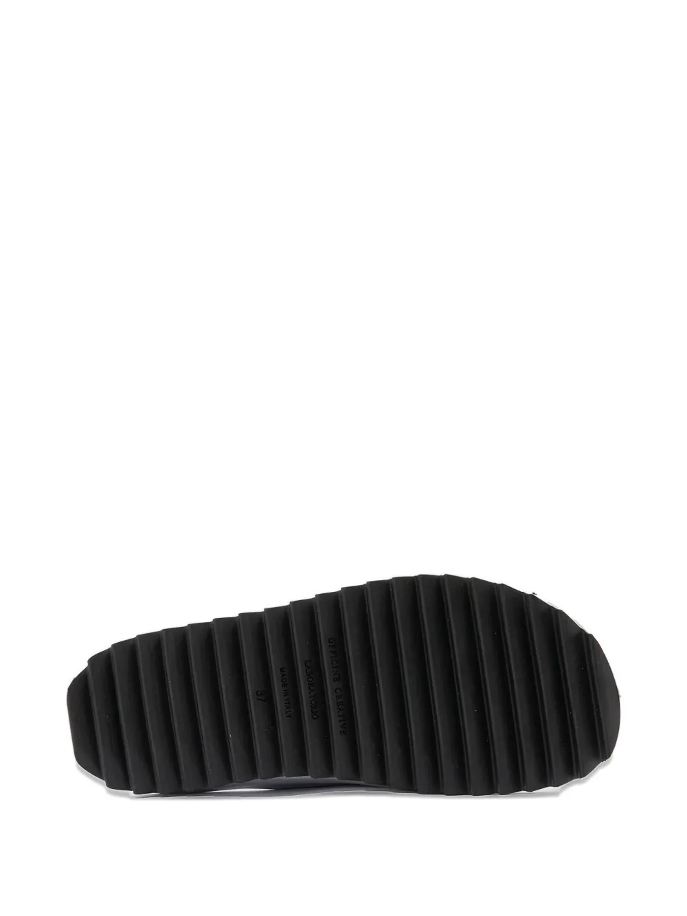 Officine Creative Pelagie 010 geknoopte sandalen Zilver