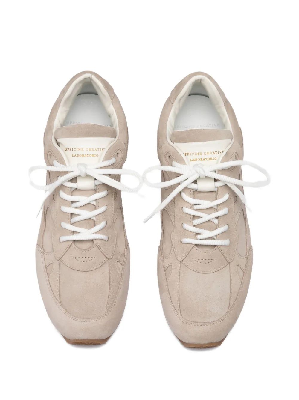 Officine Creative Away 101 Lace-up Sneakers In Neutral