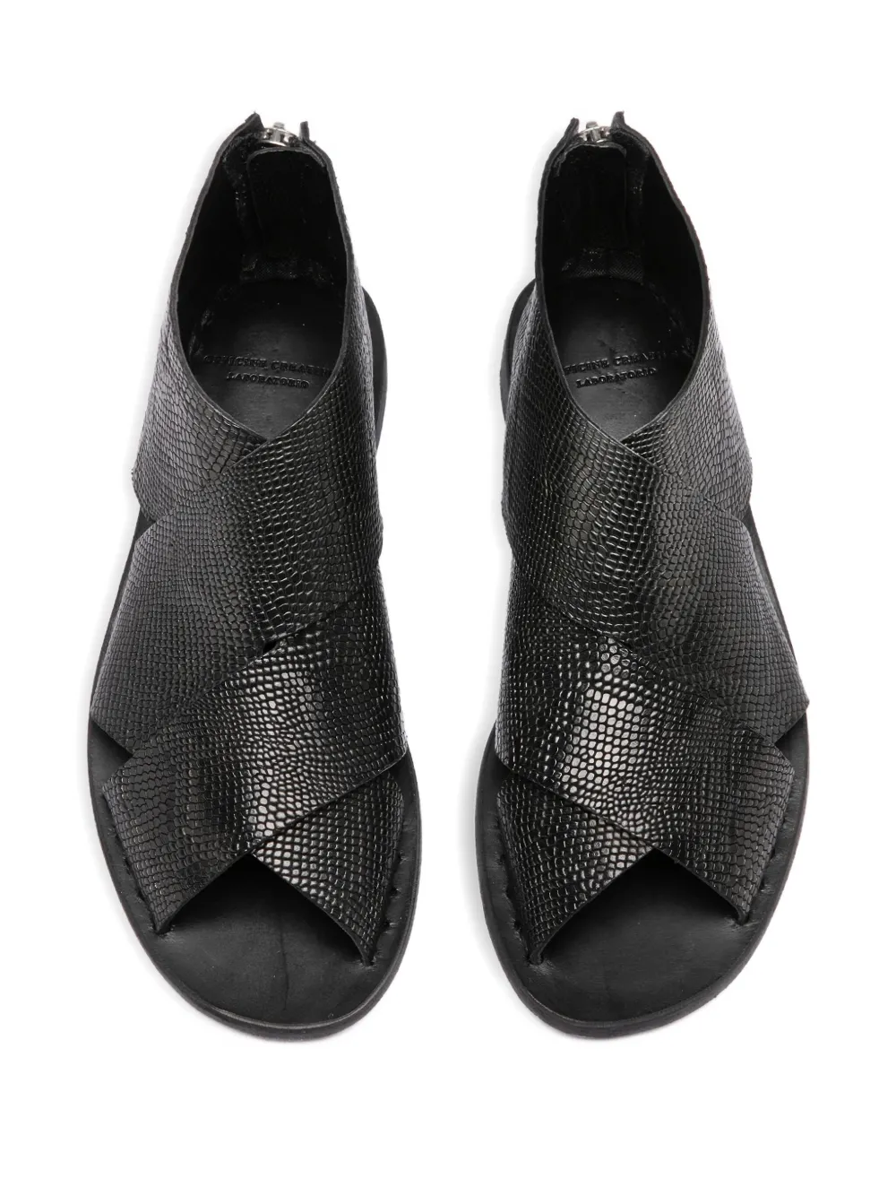 Officine Creative Itaca 052 sandalen Zwart