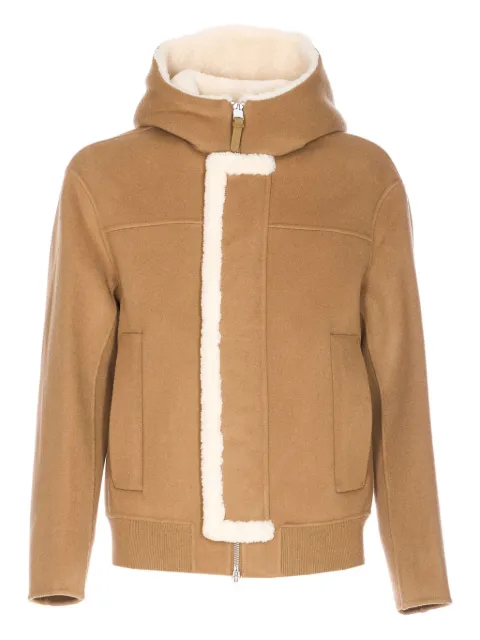 Mackage Jay shearling-hood jacket