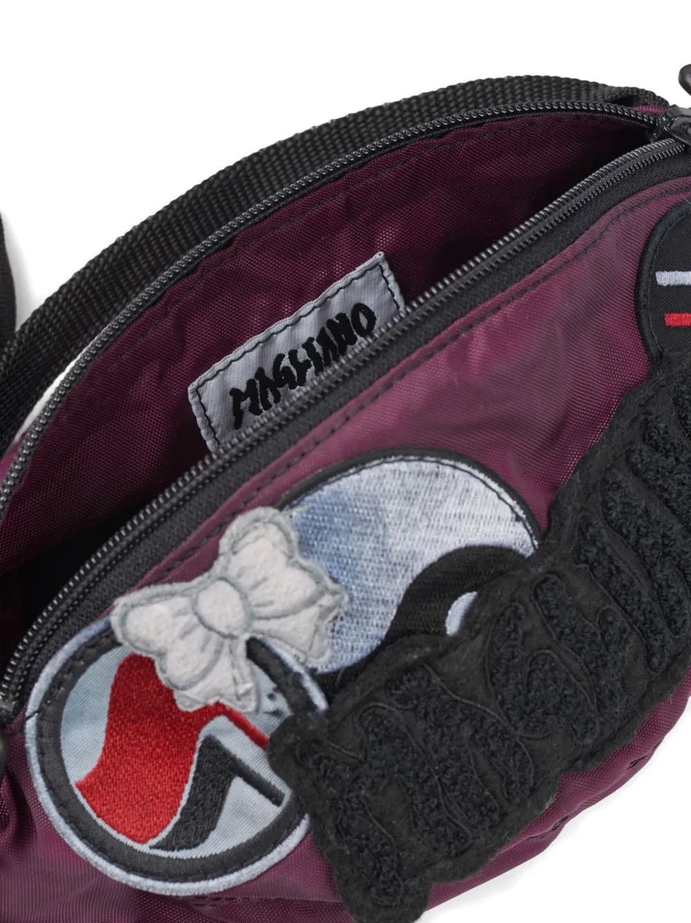 Magliano Candy Embroidered-graphic Tote Bag In Purple