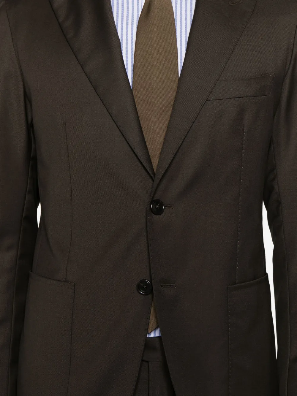 Tagliatore Pak met twee knopen Bruin