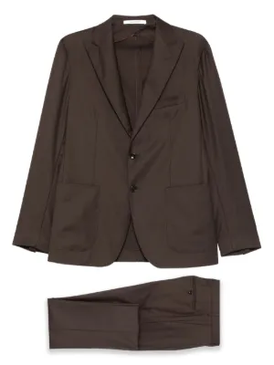 Caruso ダブルスーツ | ブラウン | FARFETCH JP