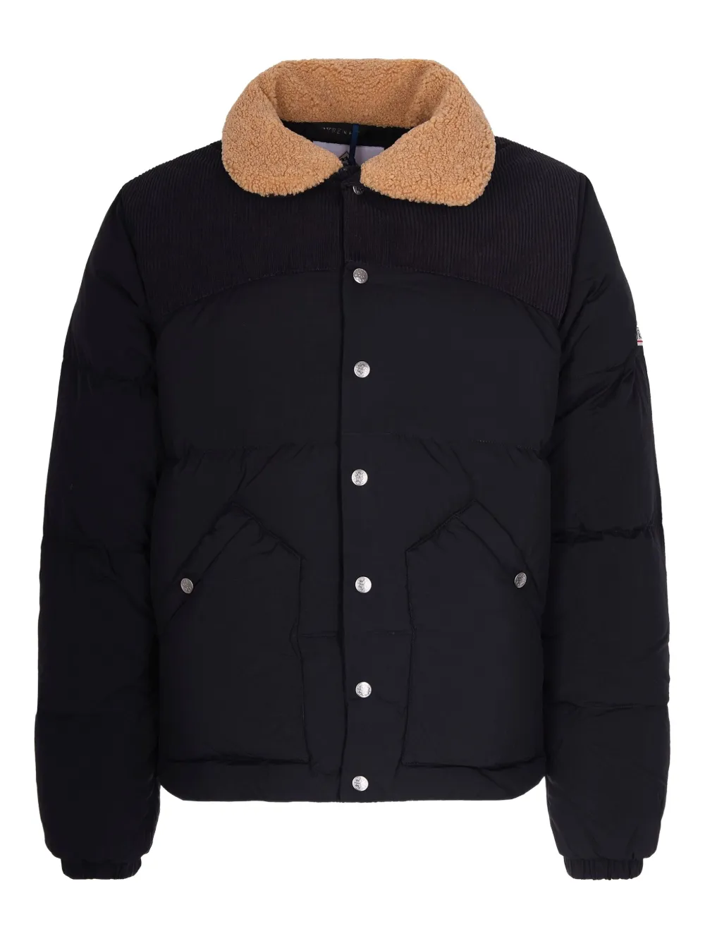 Pyrenex corduroy collar jacket | Black | Image 1