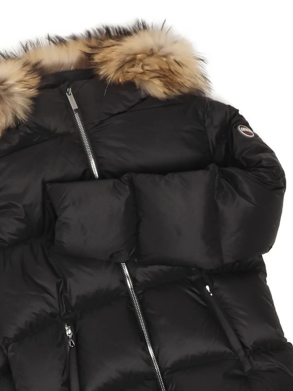 Colmar Hooded Padded Jacket In Black
