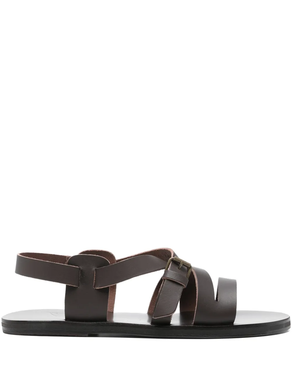 Ancient Greek Sandals Hercules Sandals In Brown