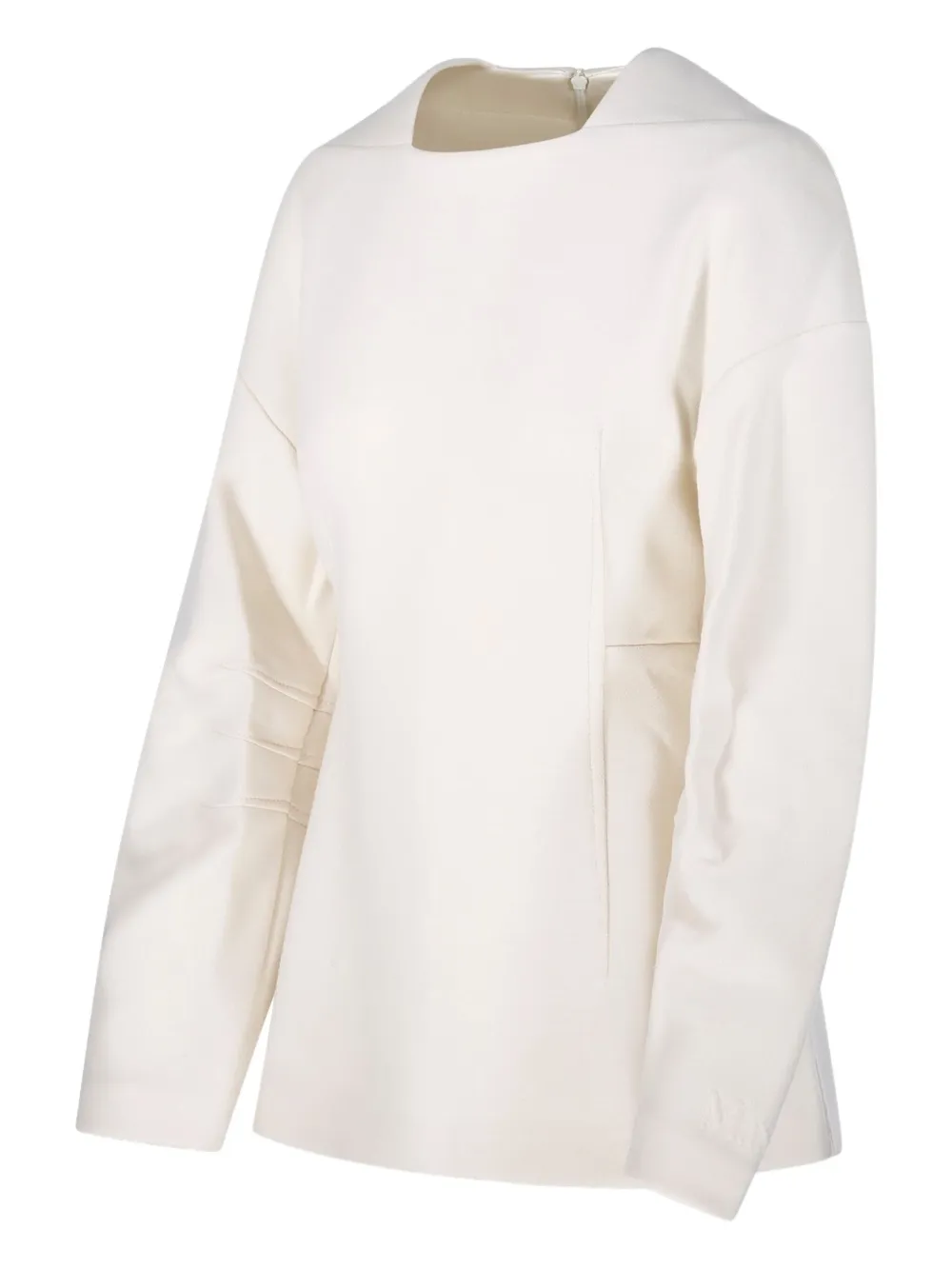  Max Mara Square Neck Blouse - Neutrals 