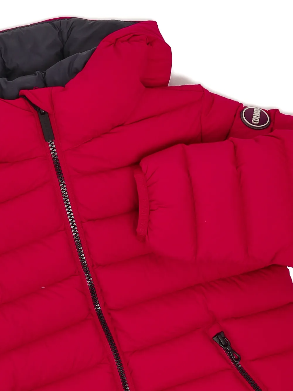Colmar Hooded Zip-up Padded Jacket In Red