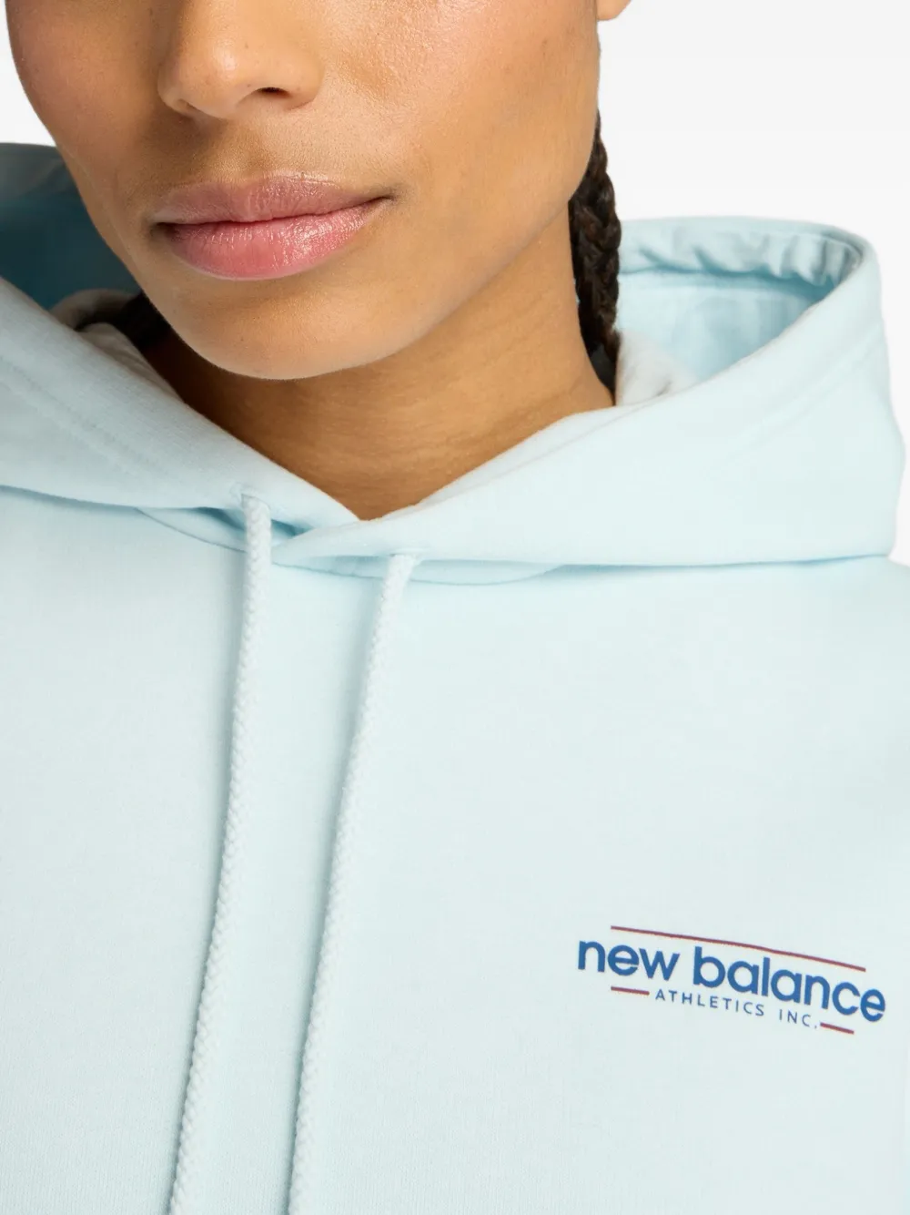 New Balance Reimagined hoodie met kleurverloop Blauw