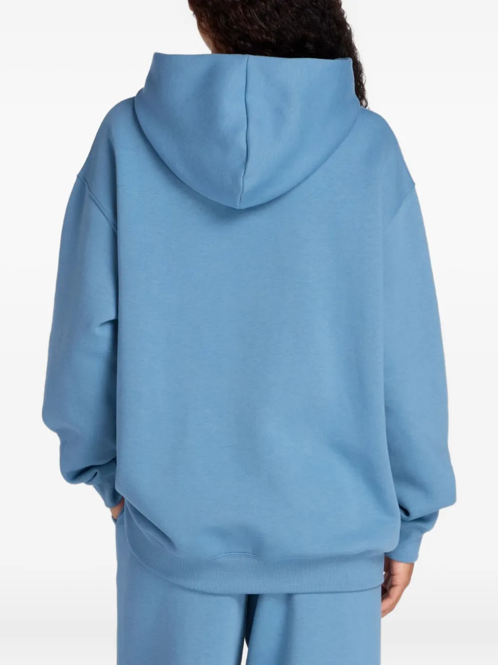 New Balance Linear Heritage hoodie Blauw