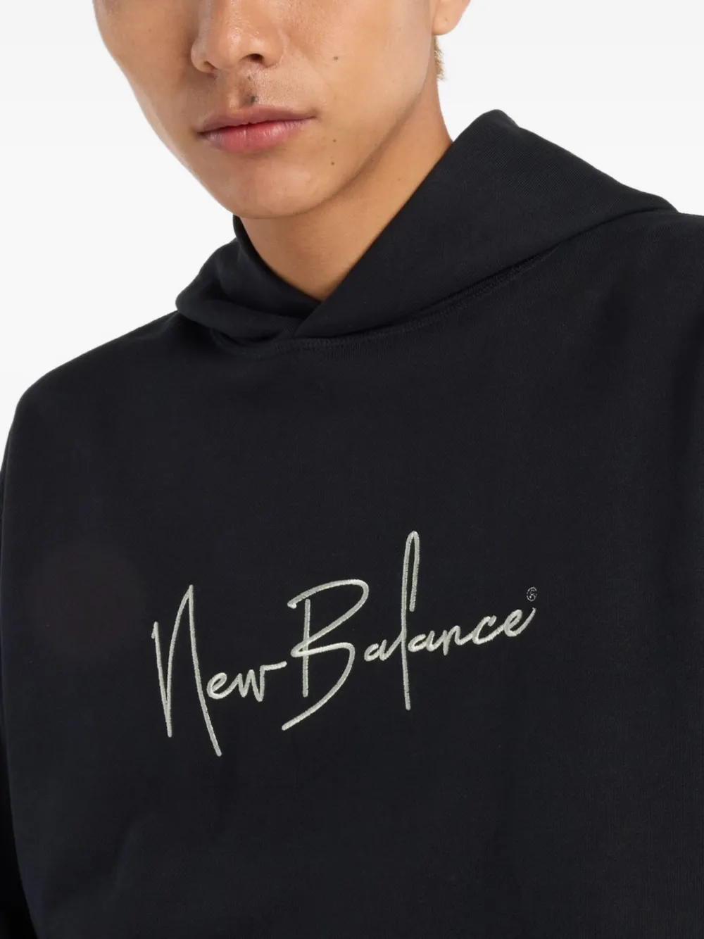 New Balance Athletics Signature hoodie Zwart