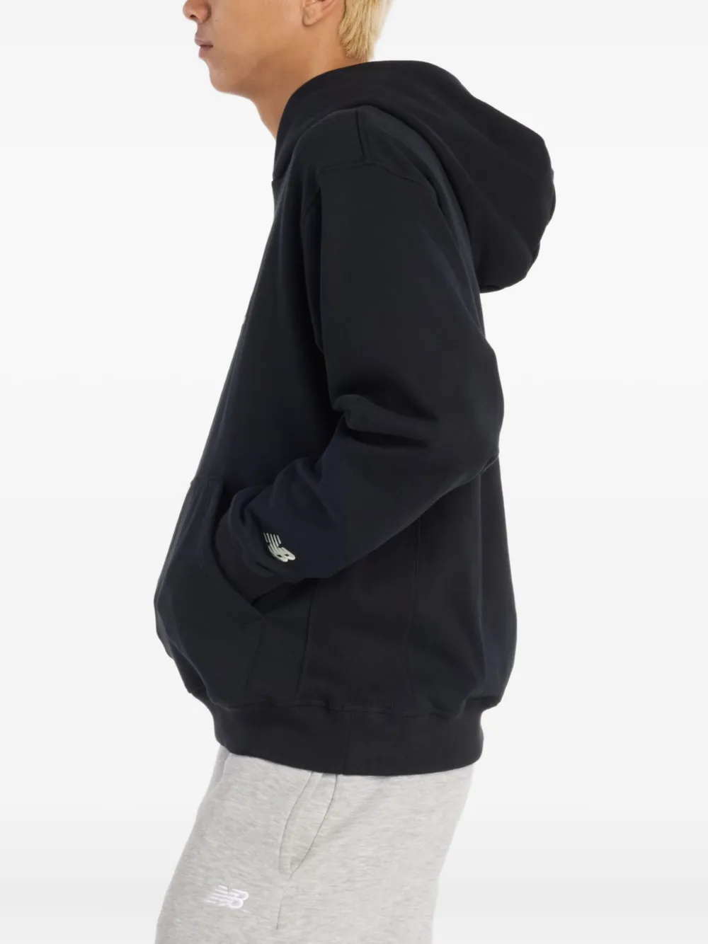 New Balance Athletics Signature hoodie Zwart
