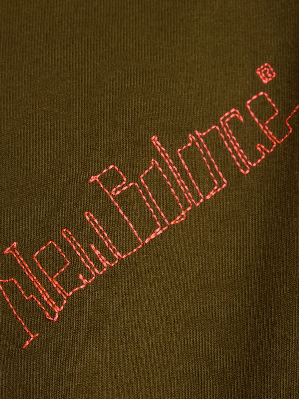 New Balance T-shirt met logoprint Groen